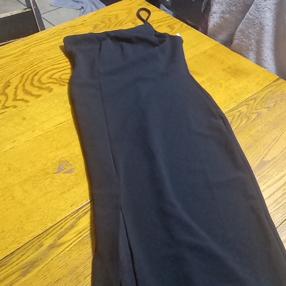 Lulu's Dress Womens SMALL ONE SHOULDER New Formal Casual BLACK Party